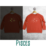 Star sign glow in the dark kids sweater