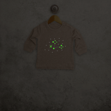 Star sign glow in the dark baby sweater