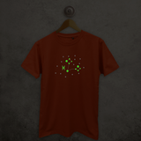 Star sign glow in the dark adult shirt