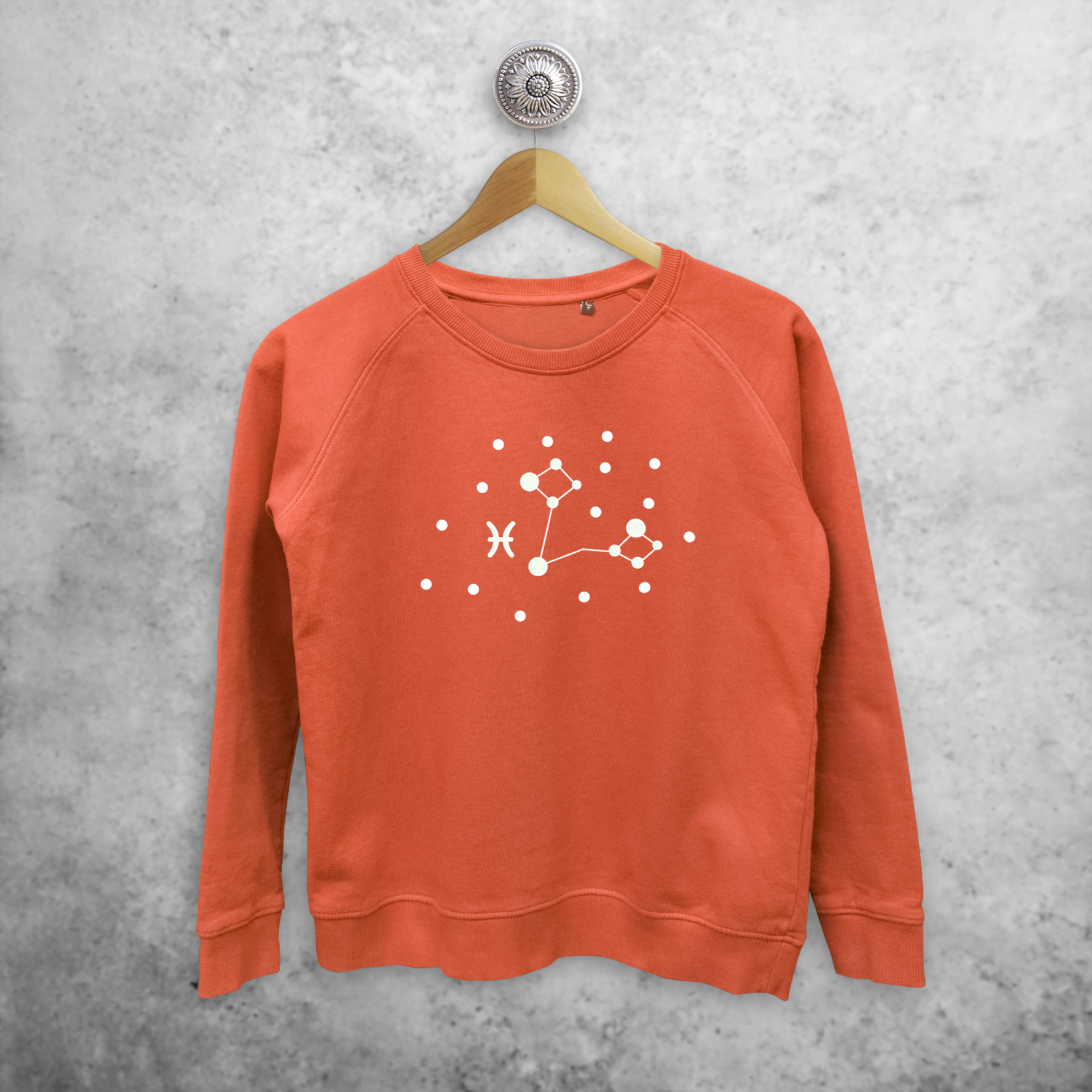 Star sign glow in the dark sweater