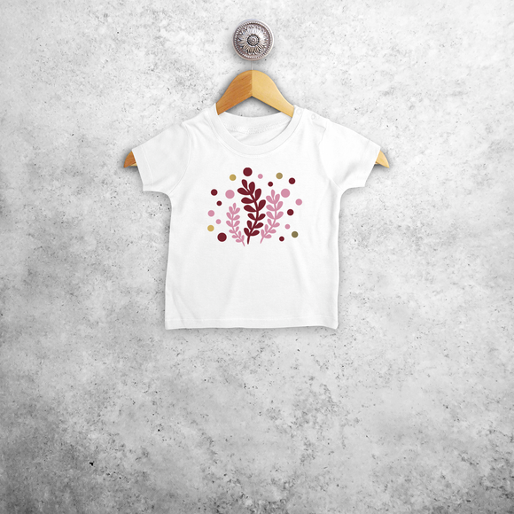 Plants baby shortsleeve shirt