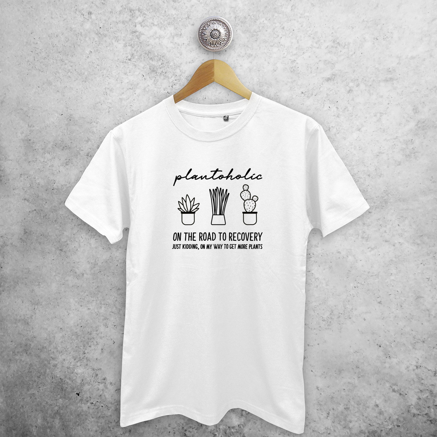 'Plantoholic' adult shirt