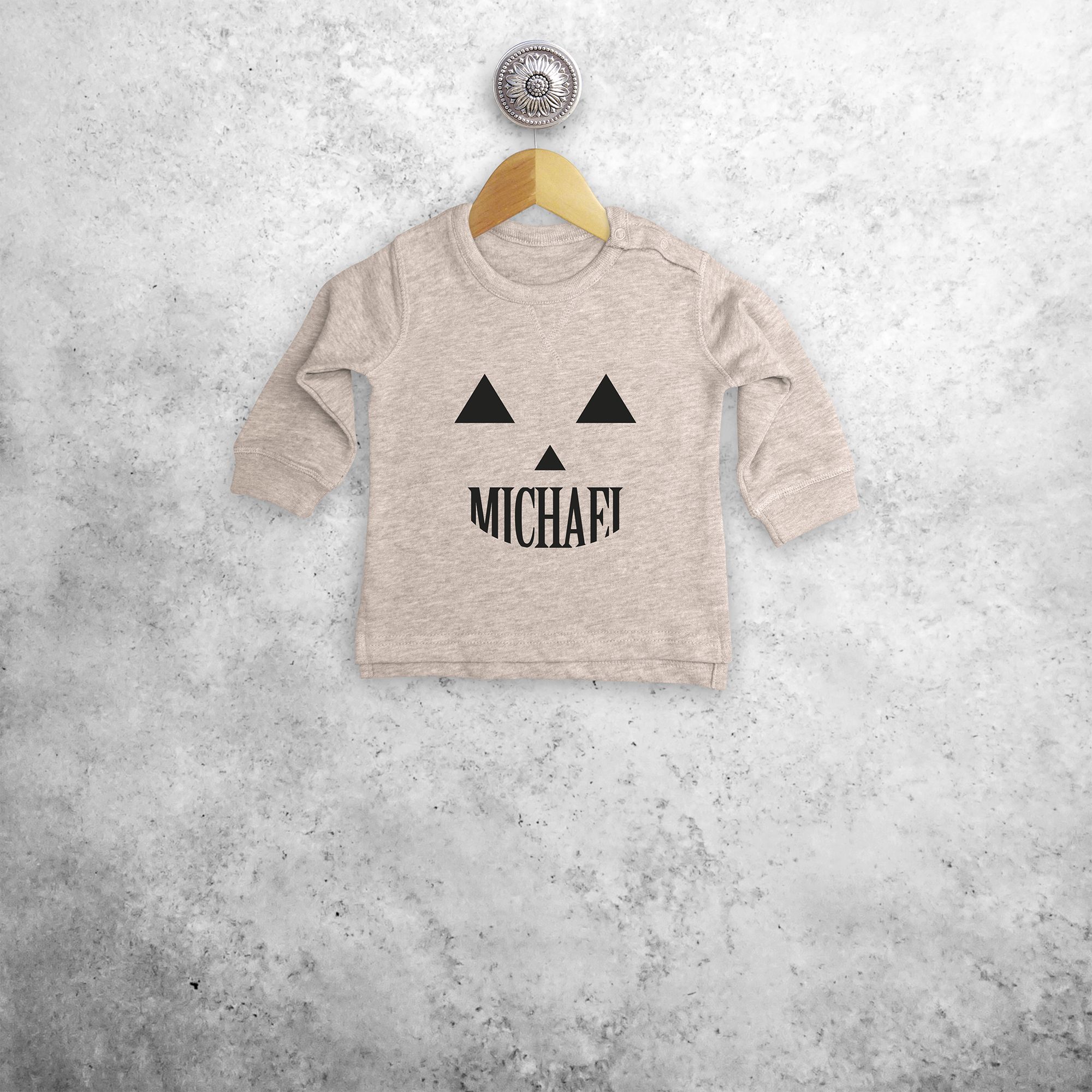 Halloween baby sweater