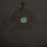 Pumpkin glow in the dark baby sweater