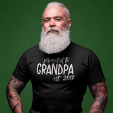 'Promoted to grandpa' adult shirt