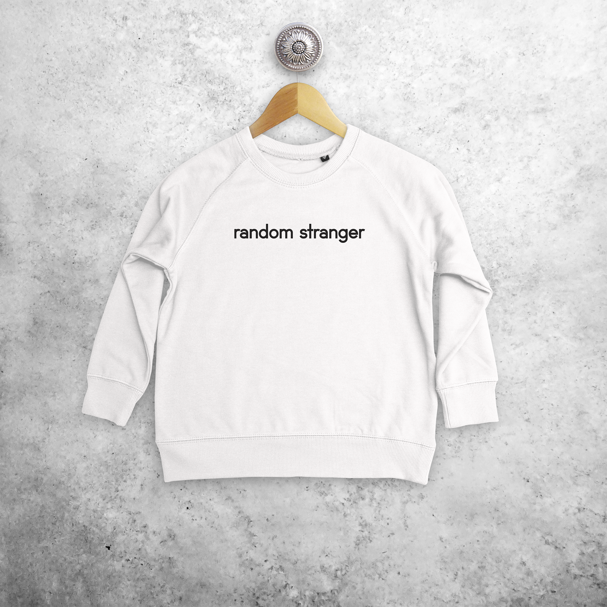 'Random stranger' kids sweater