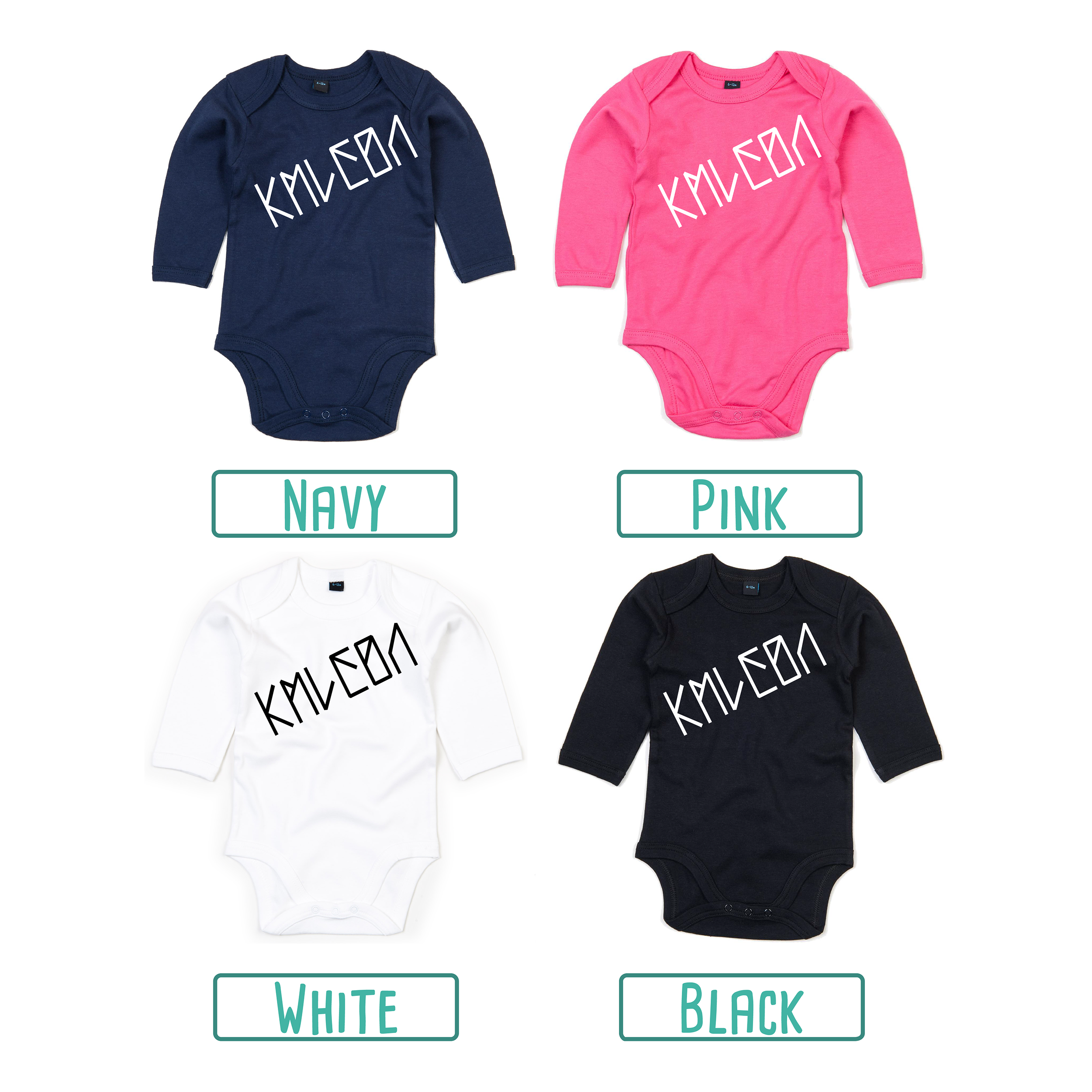 Badminton baby longsleeve bodysuit