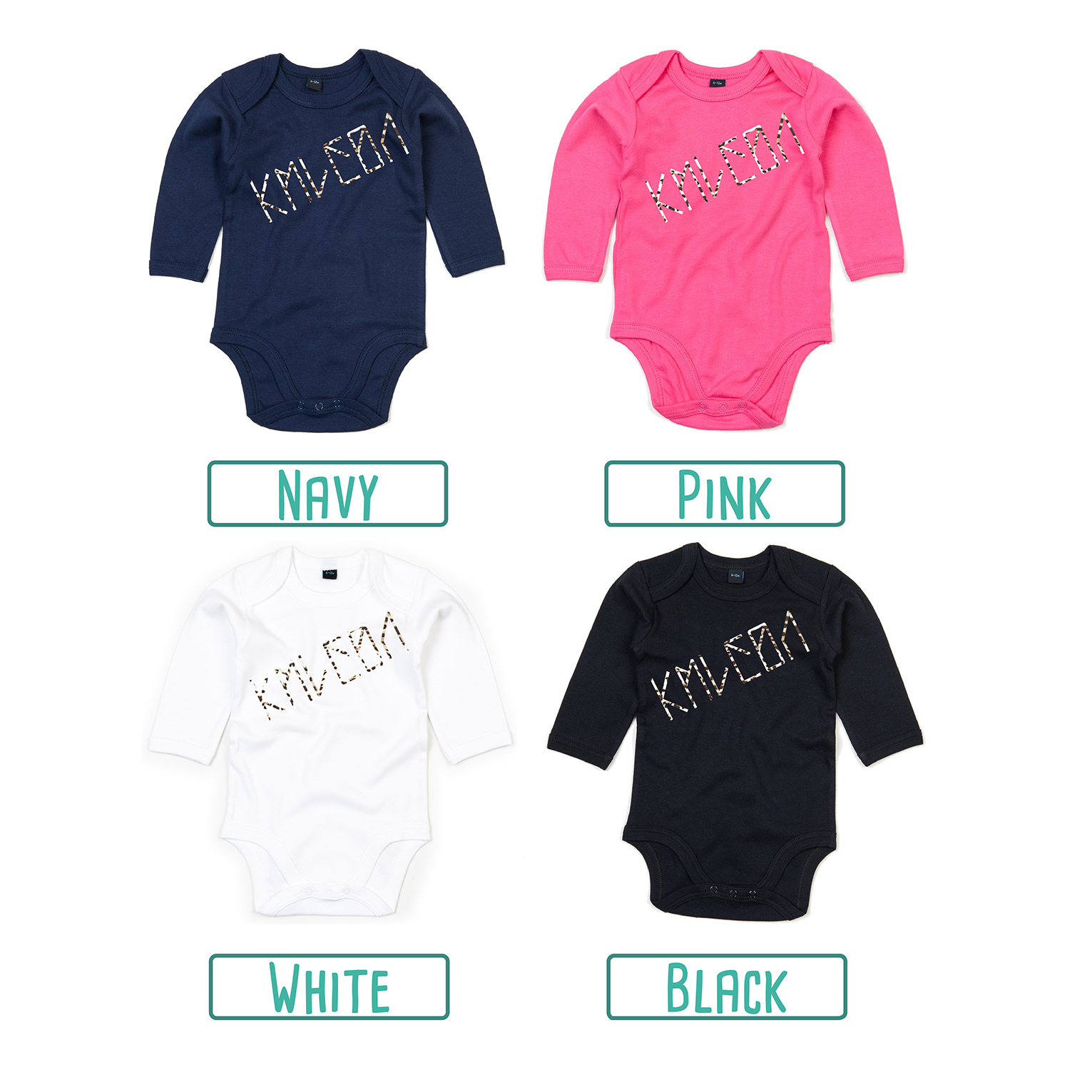 'Mini' baby longsleeve bodysuit