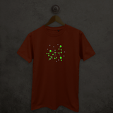 Star sign glow in the dark adult shirt