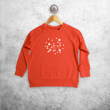 Star sign glow in the dark kids sweater