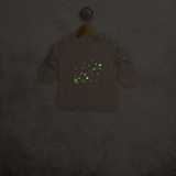 Star sign glow in the dark baby sweater