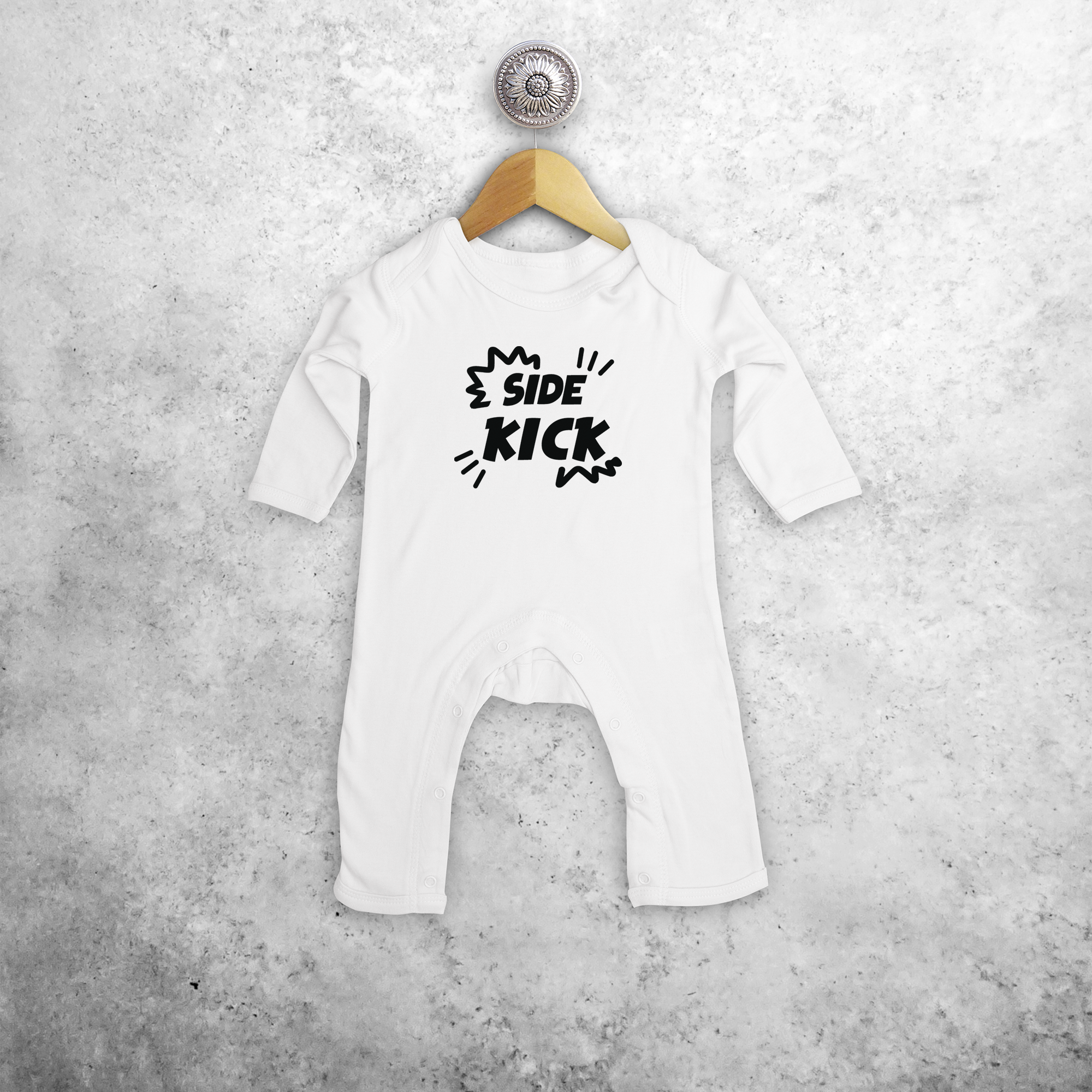 'Side kick' baby romper