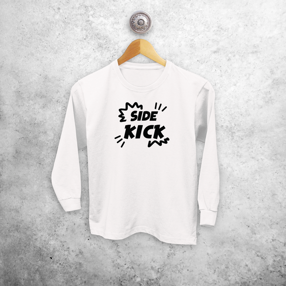 'Side kick' kids longsleeve shirt