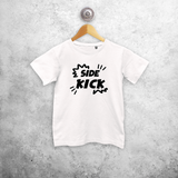 'Side kick' kids shortsleeve shirt