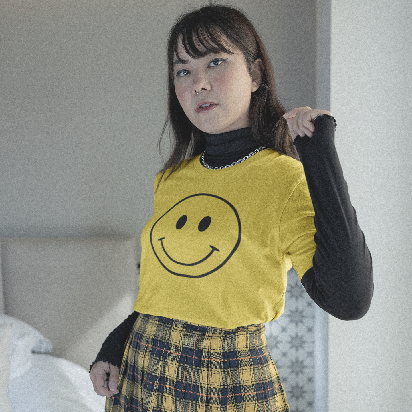 Smiley adult shirt