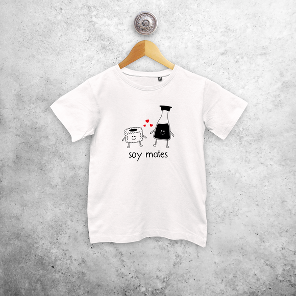 'Soy mates' kids shortsleeve shirt