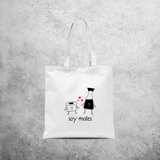 'Soy mates' tote bag