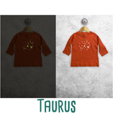 Star sign glow in the dark baby longsleeve shirt