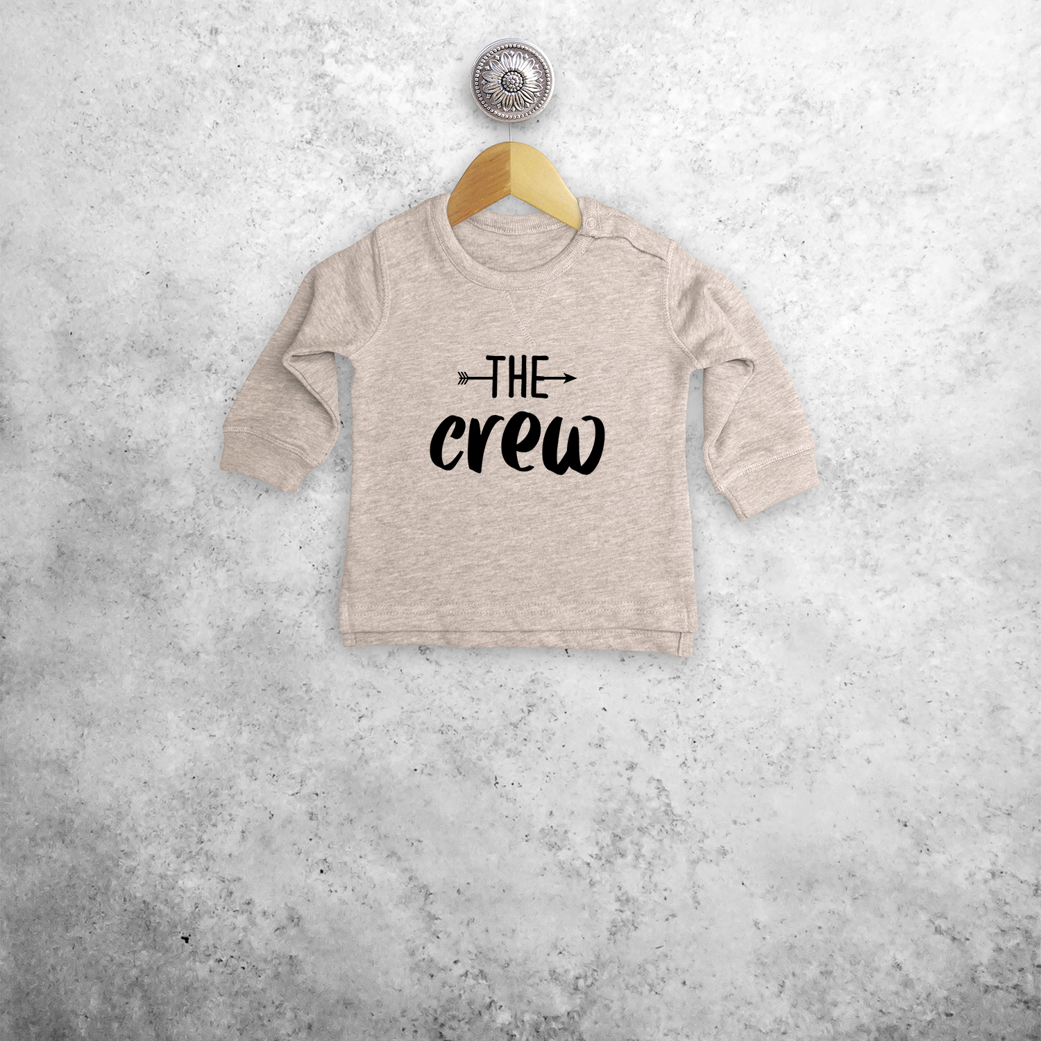 'The crew' baby sweater