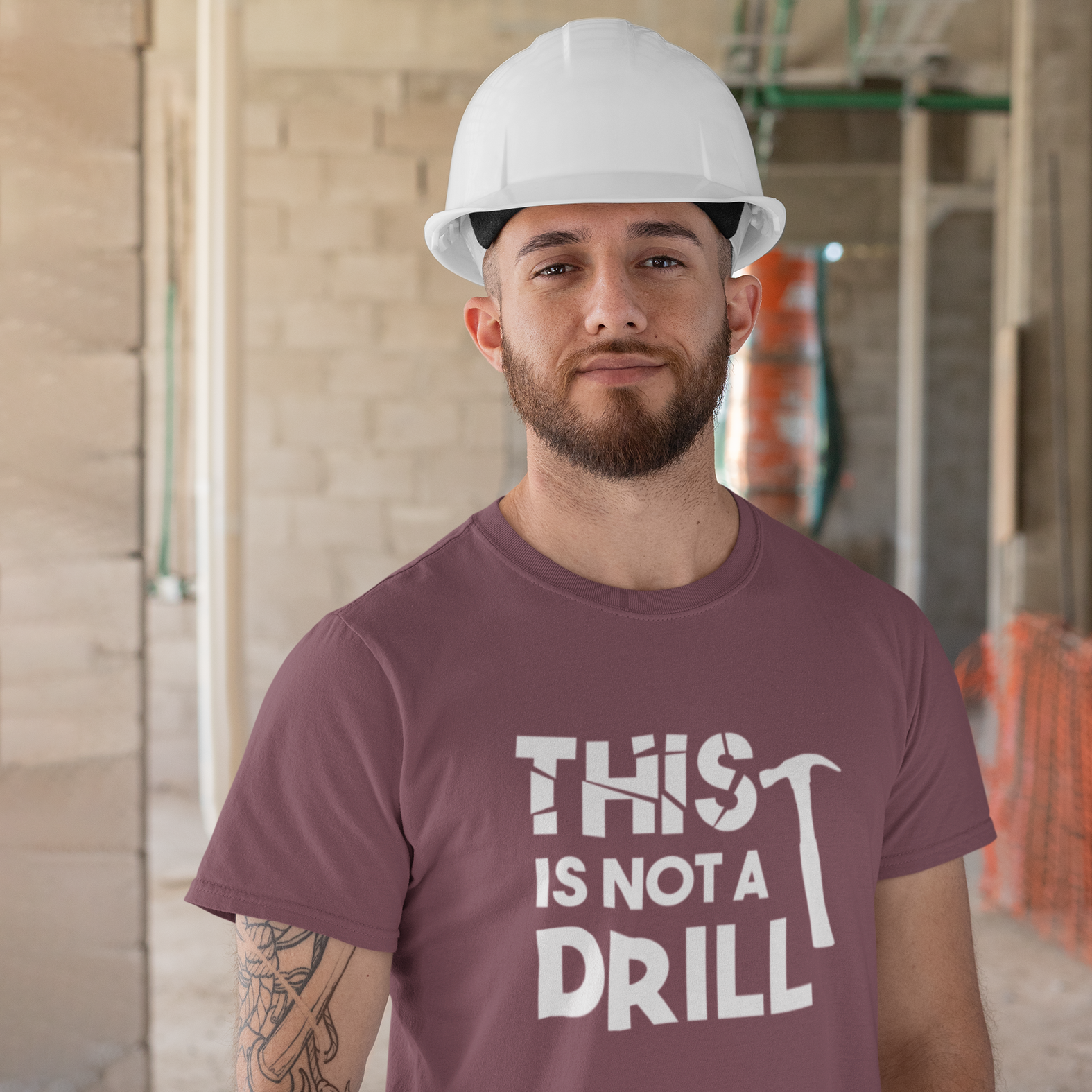 'This is not a drill' adult shirt