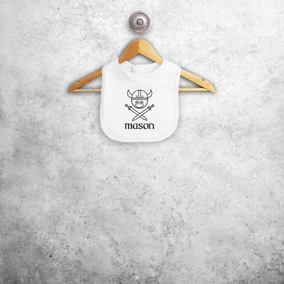 Viking baby bib