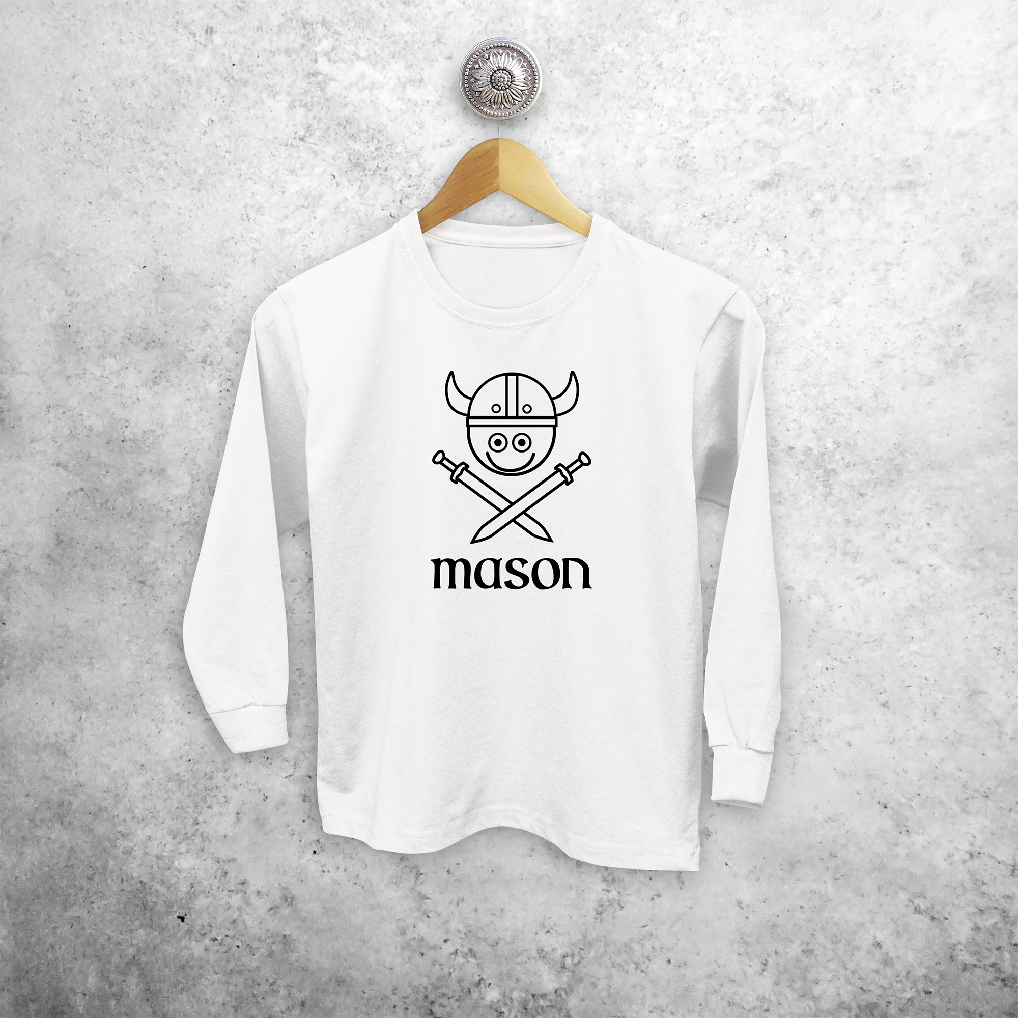 Viking kids longsleeve shirt