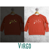 Star sign glow in the dark kids sweater