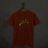 Star sign glow in the dark adult shirt